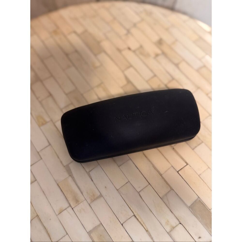 Nautica Black Hard Shell Eyeglasses Case